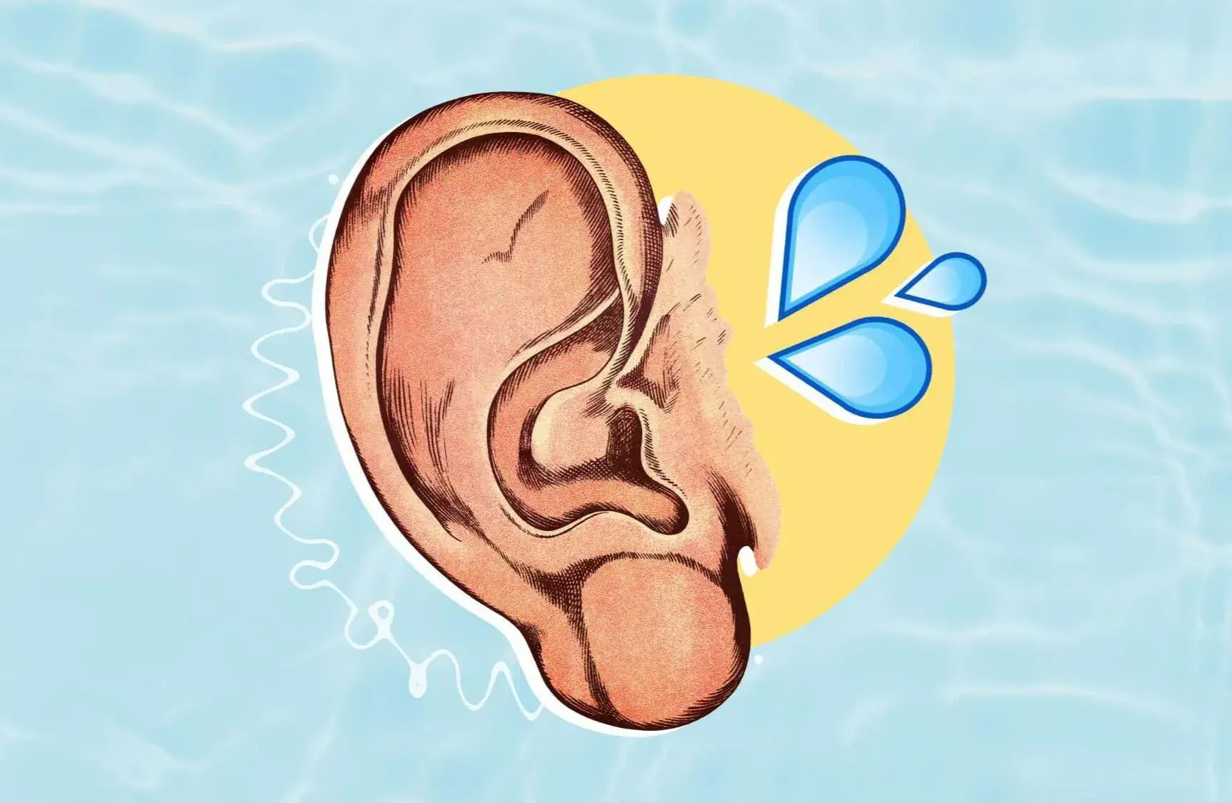 to get water out of ears