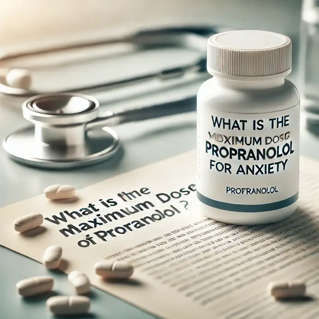 What Is the Maximum Dose of Propranolol for Anxiety? Safe Usage & Guidelines