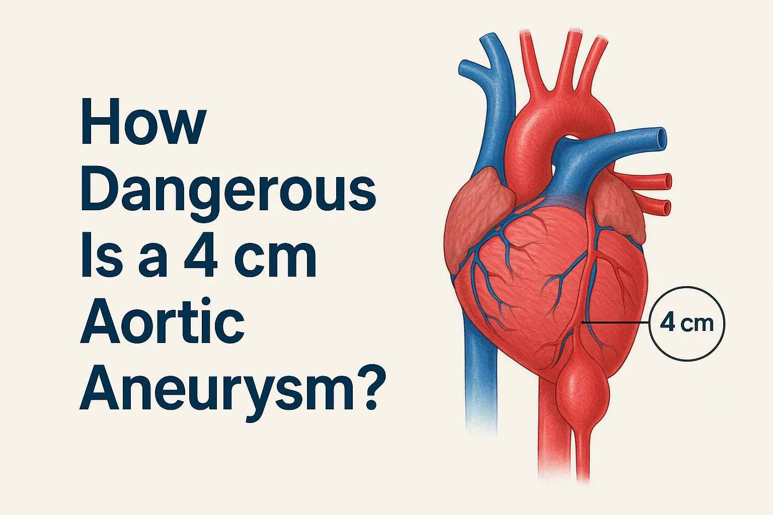 How Dangerous Is a 4 cm Aortic Aneurysm? Risks, Warning S...