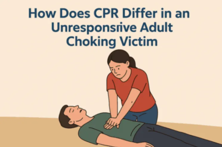 How Does CPR Differ in an Unresponsive Adult Choking Vict...