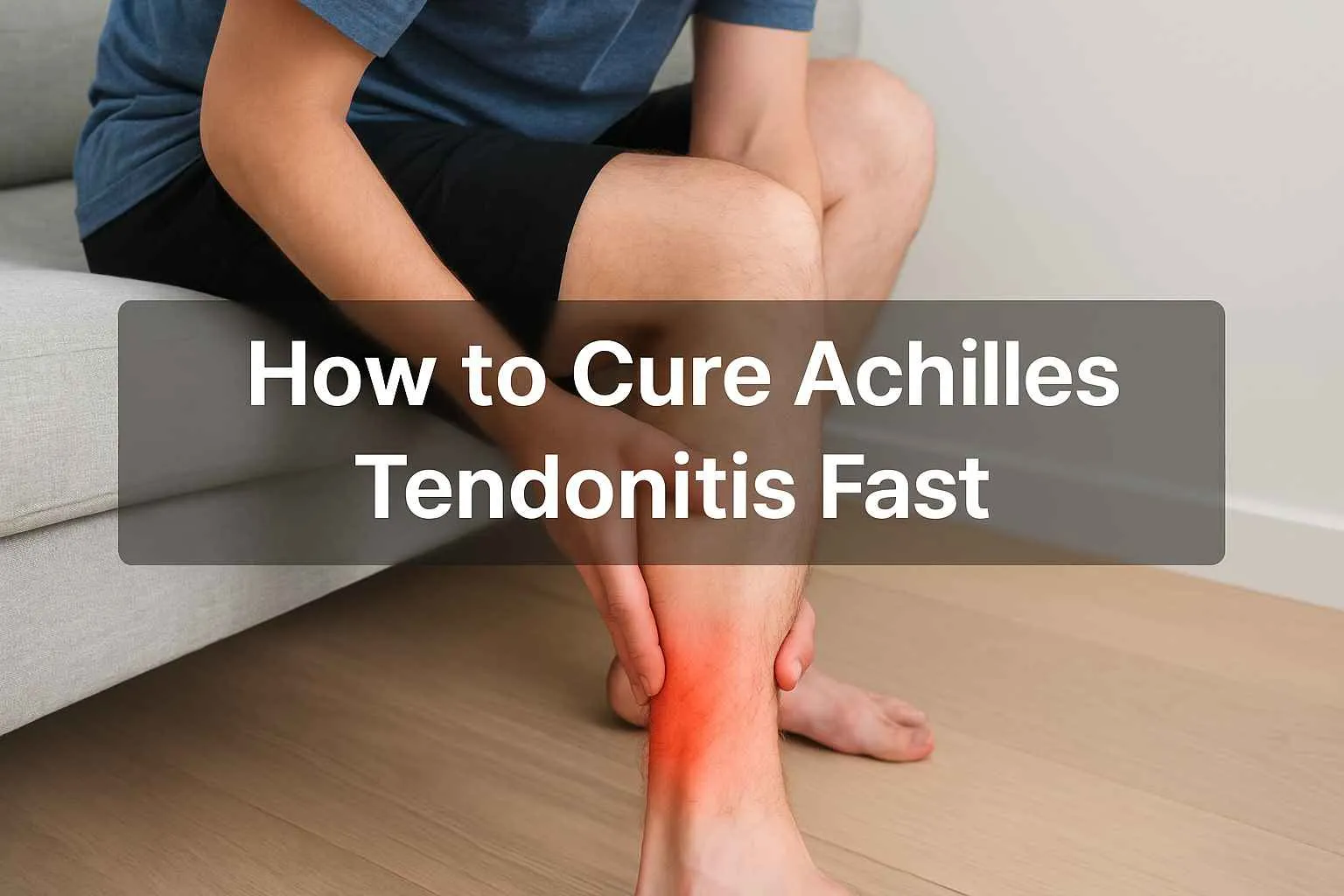 How to Cure Achilles Tendonitis Fast: Effective Treatment...