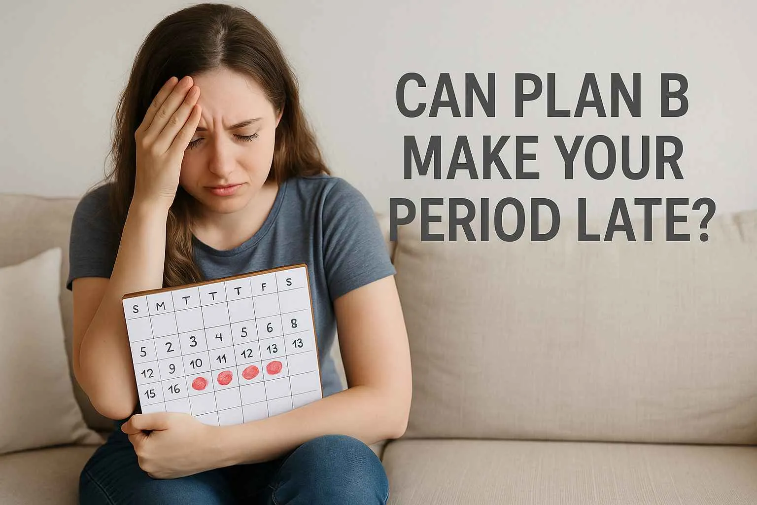 Can Plan B Make Your Period Late? Here’s What You Need to...