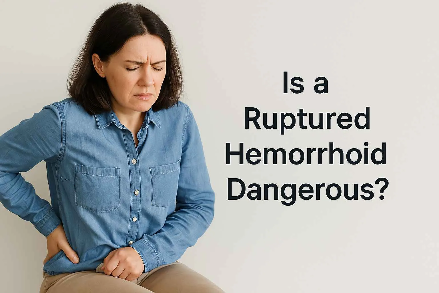Is a Ruptured Hemorrhoid Dangerous? What ...