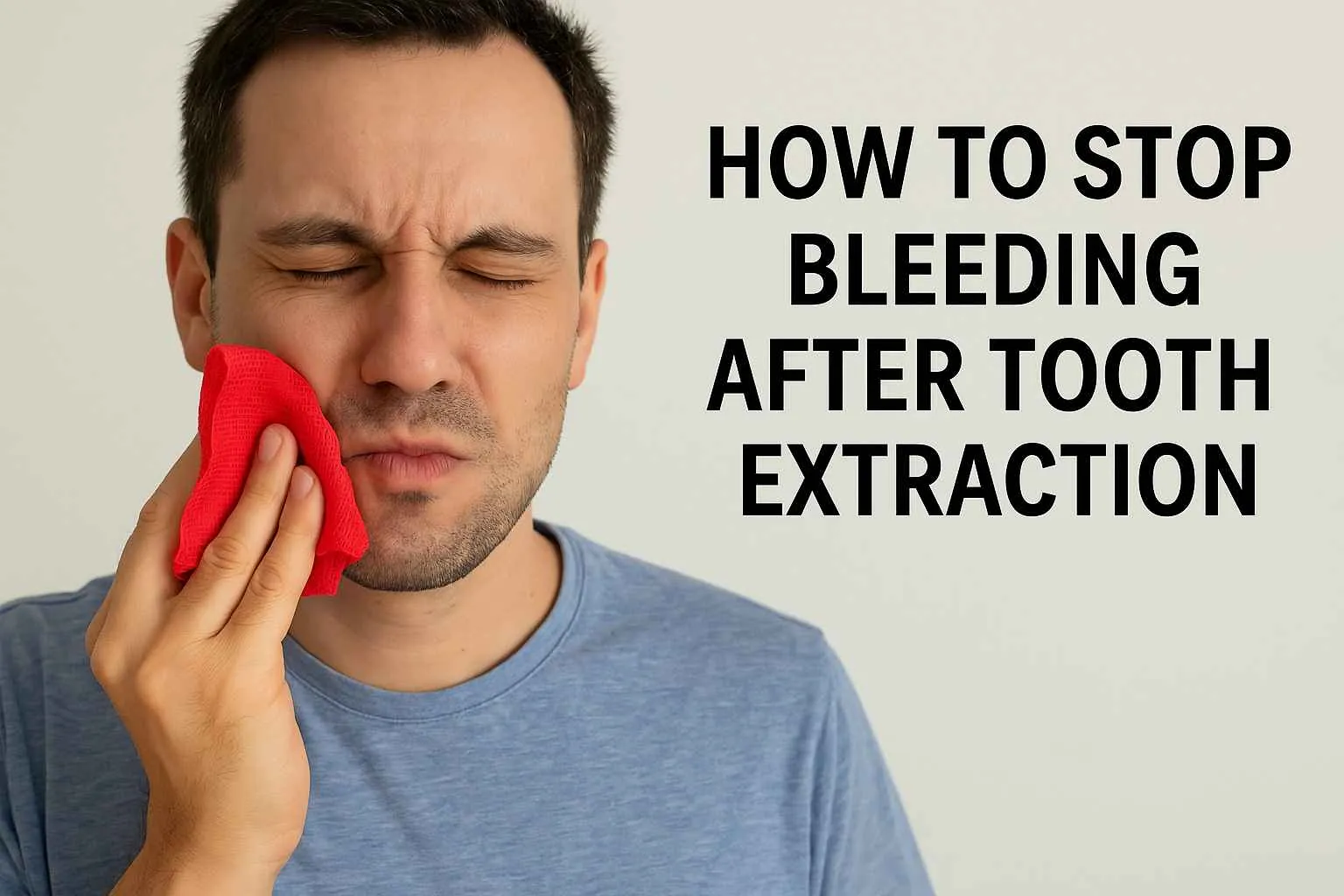 How to Stop Bleeding After Tooth Extraction: Quick & Safe Remedies That Work