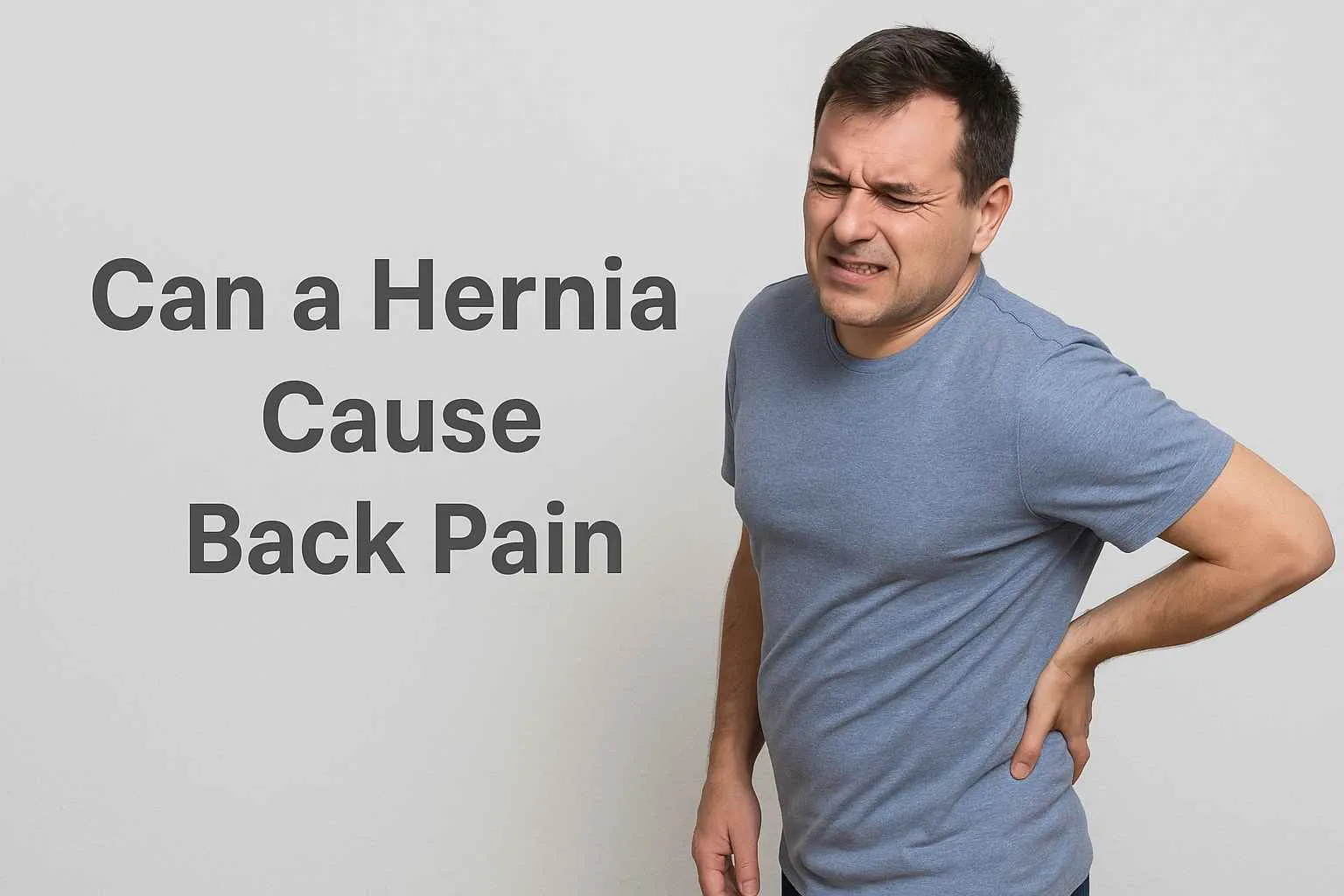 Can a Hernia Cause Back Pain? Real Causes, Warning Signs,...