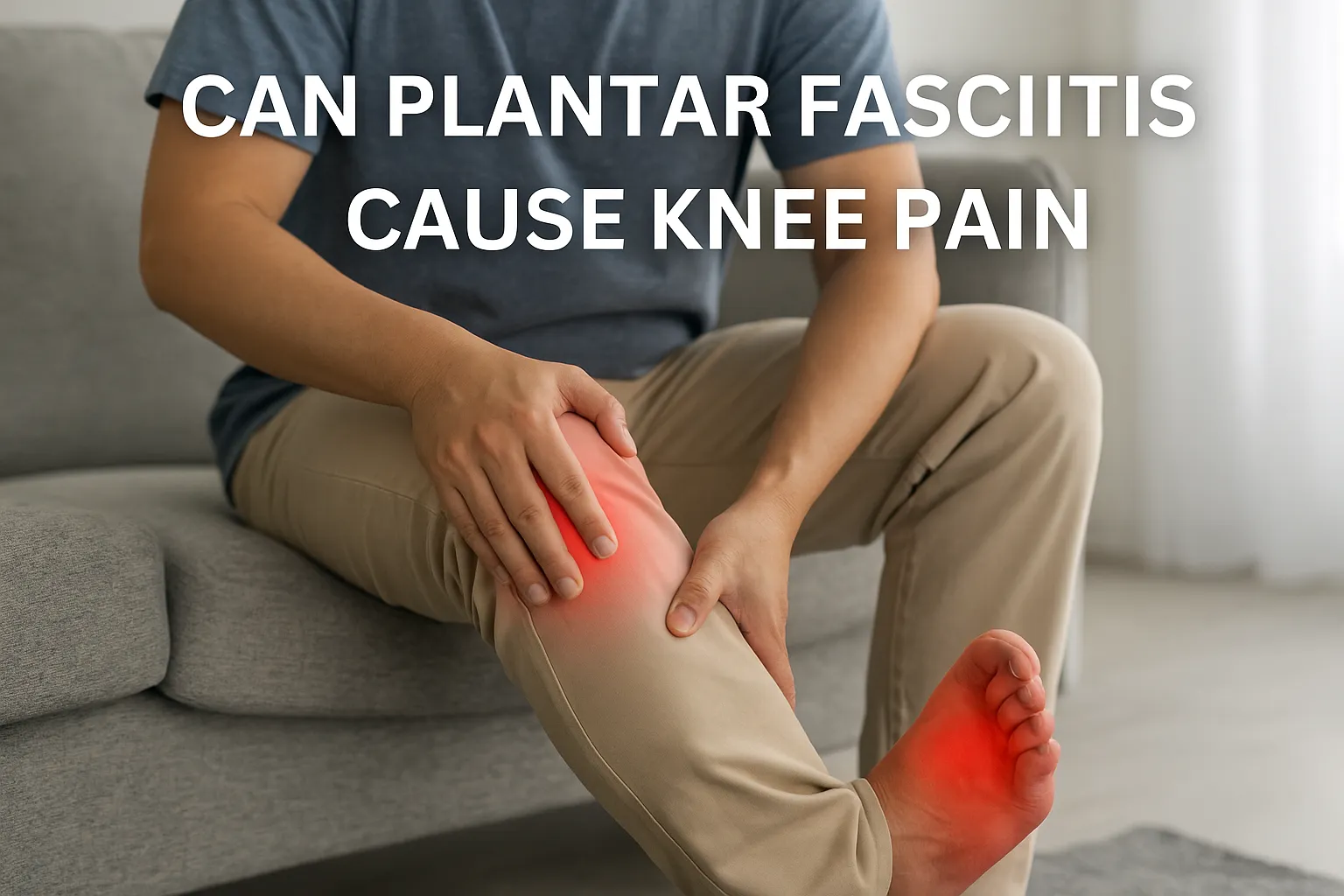  Can Plantar Fasciitis Cause Knee Pain? The Shocking Trut...