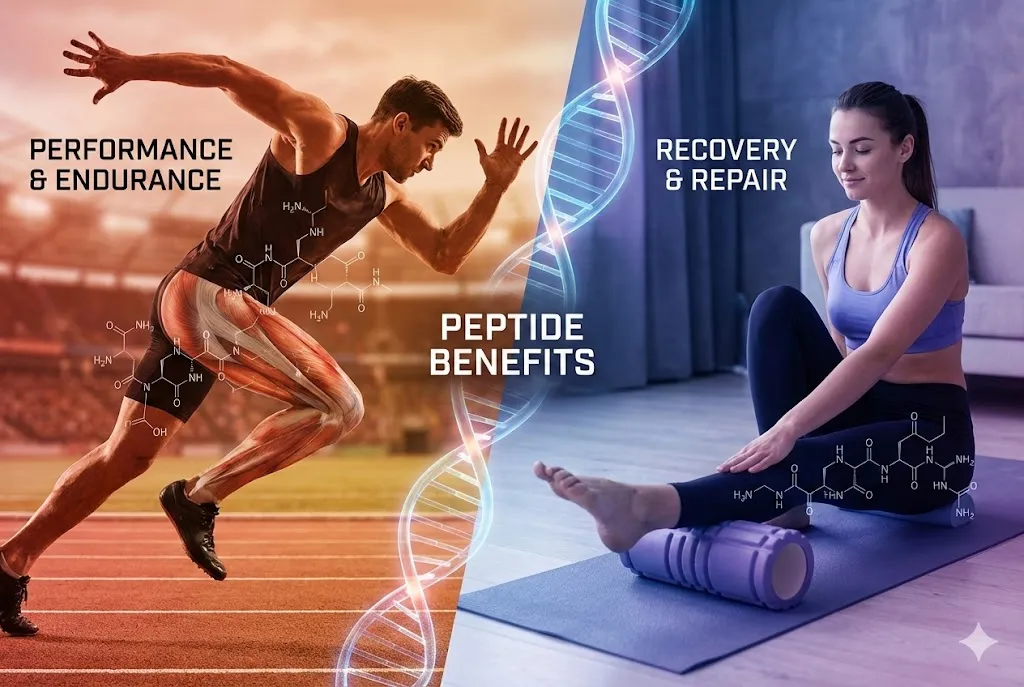 10 Benefits of Peptides for Athletic Perf...