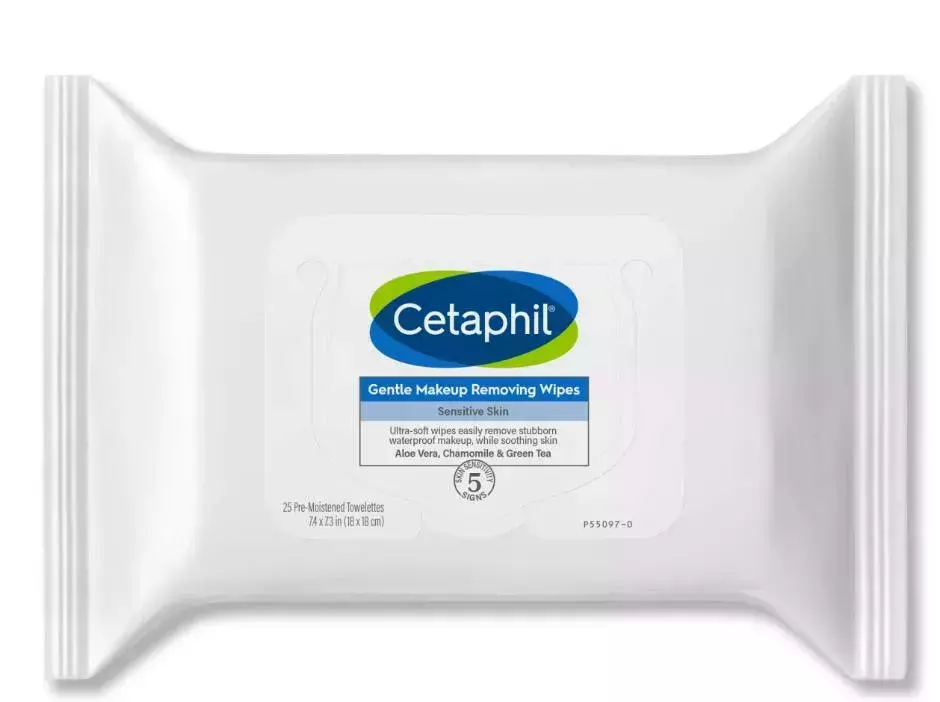 makeup remover wipes, Cetaphil gentle makeup removing wipes