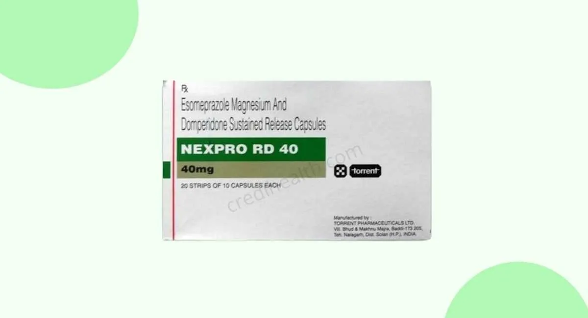 Nexpro RD 40 MG: Uses, Benefits and Side ...