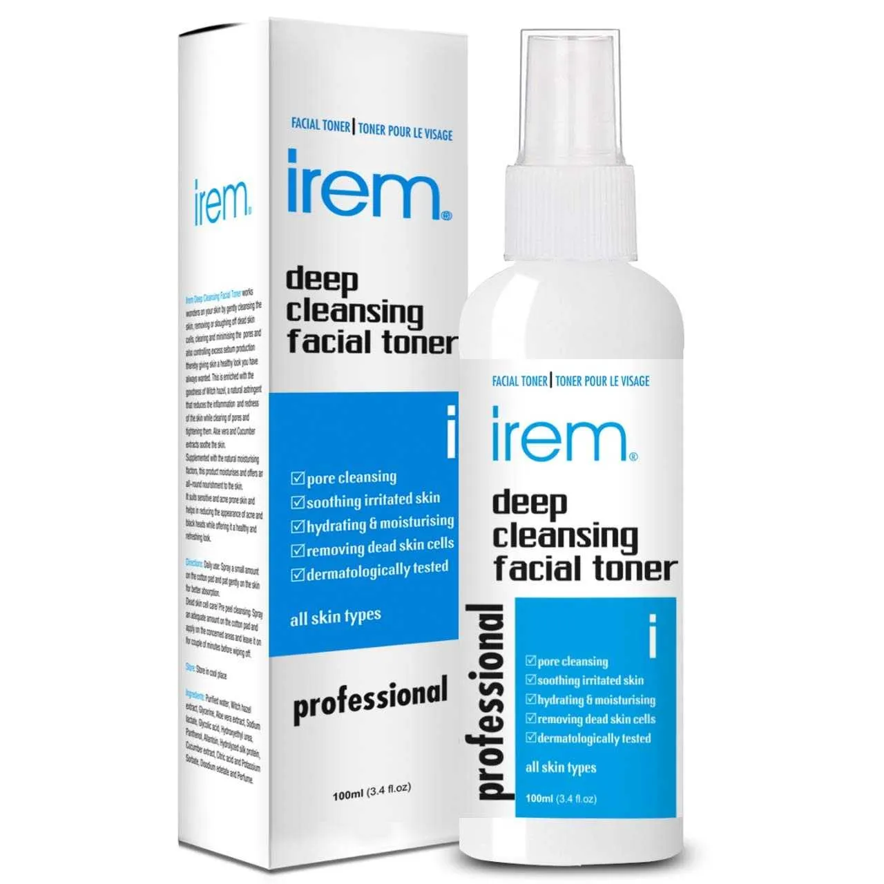 Irem Deep Cleansing Facial Toner - Toner For Oily Skin