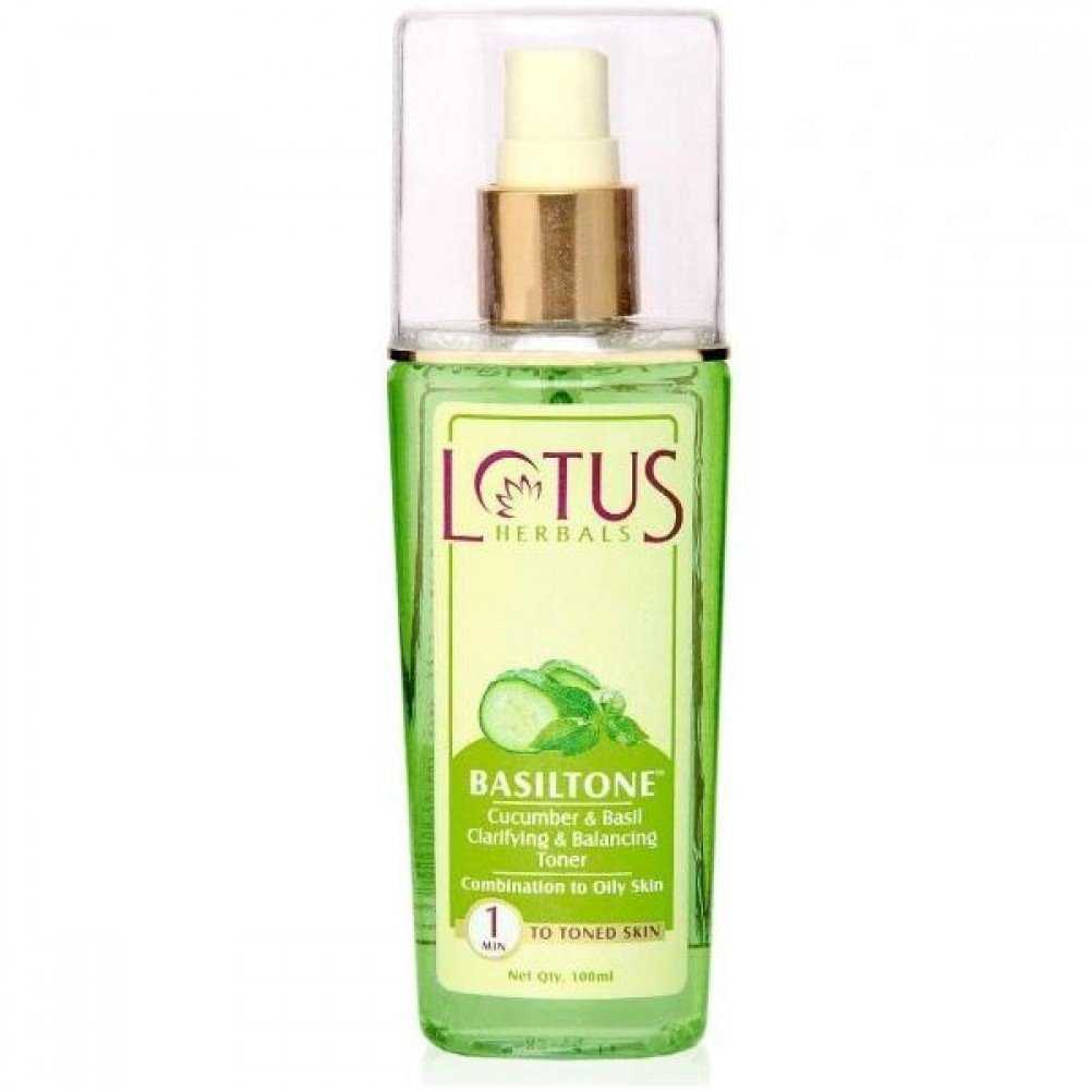 Lotus Herbals Basiltone Cucumber And Basil Toner For Oily Skin - Toner for oily skin