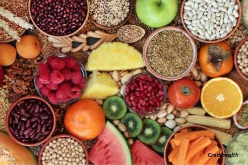 Fruits, vegetables and whole grains - treatment for an ulcer in stomach