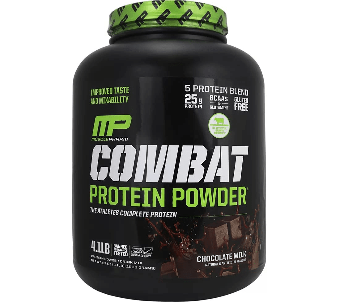 MusclePharm Combat Protein Powder - protein shakes for diabetics