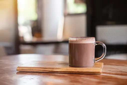 hot chocolate - is chocolate caffeinated