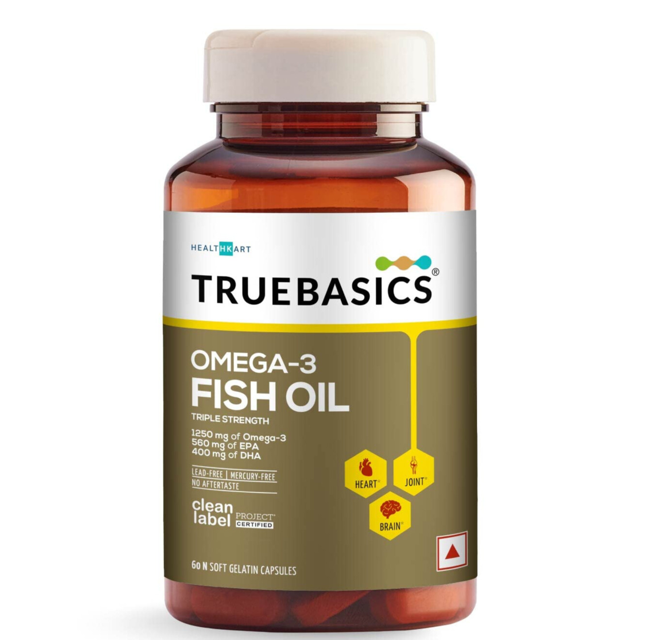 Truebasics Omega 3 Fish Oil Capsules